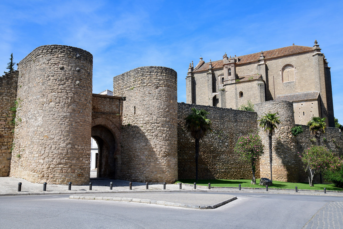 Framed Puerta de Almocábar, Ronda, Spain