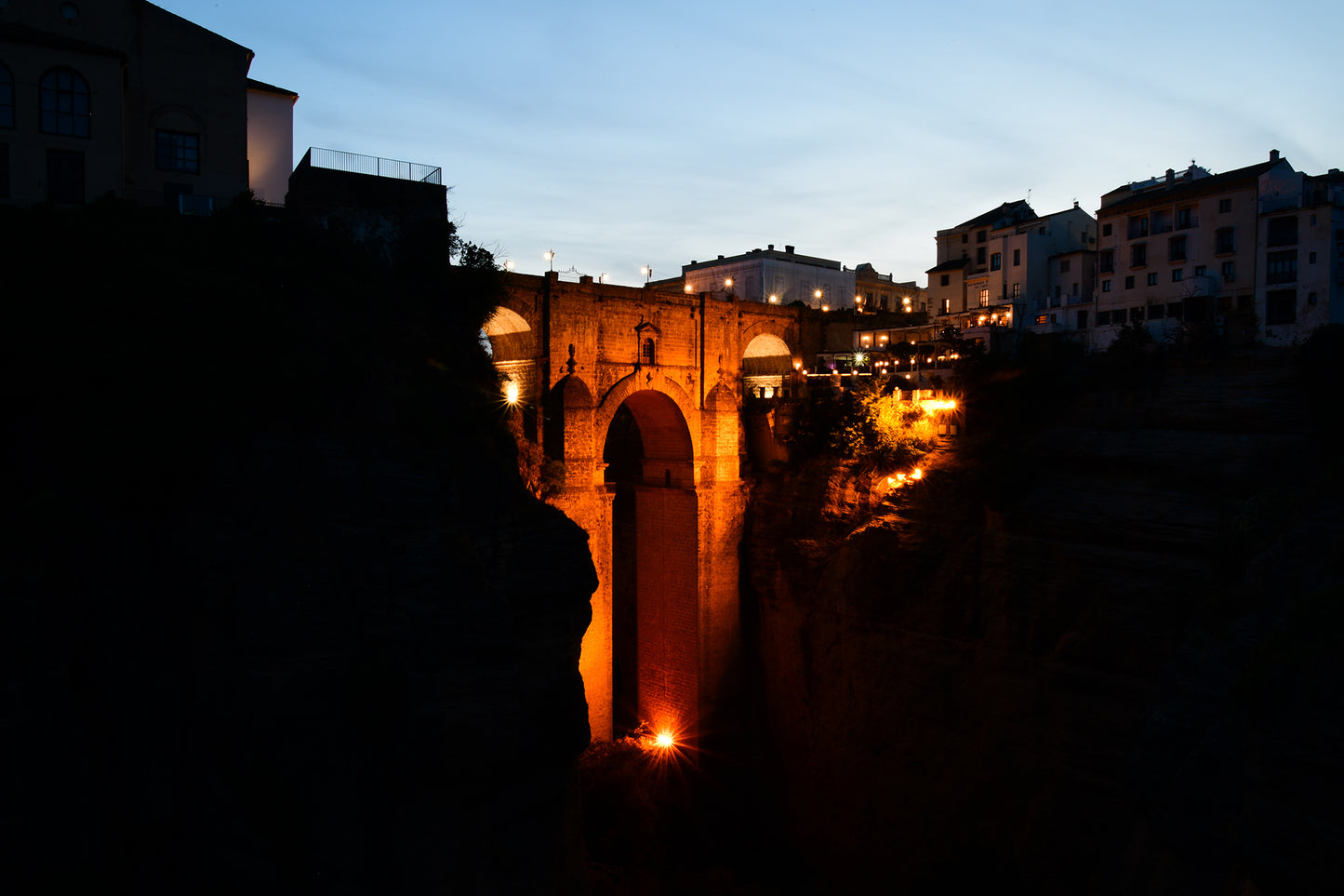 Framed Puento Nuevo, Ronda, Spain
