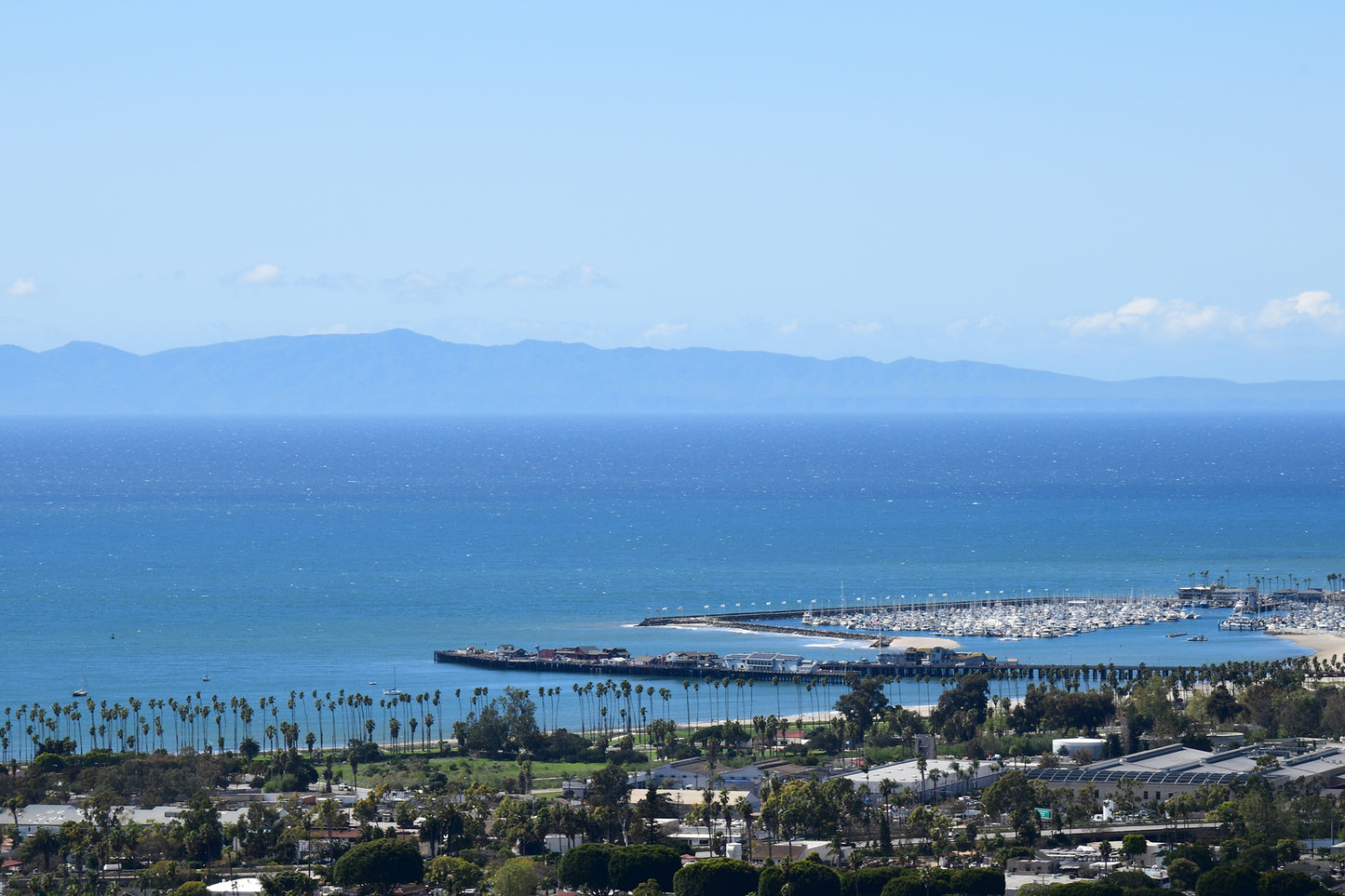 Matted Santa Barbara Wharf
