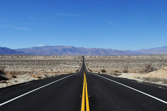 Canvas Anza Borrego Road