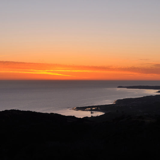 Canvas Malibu Sunset