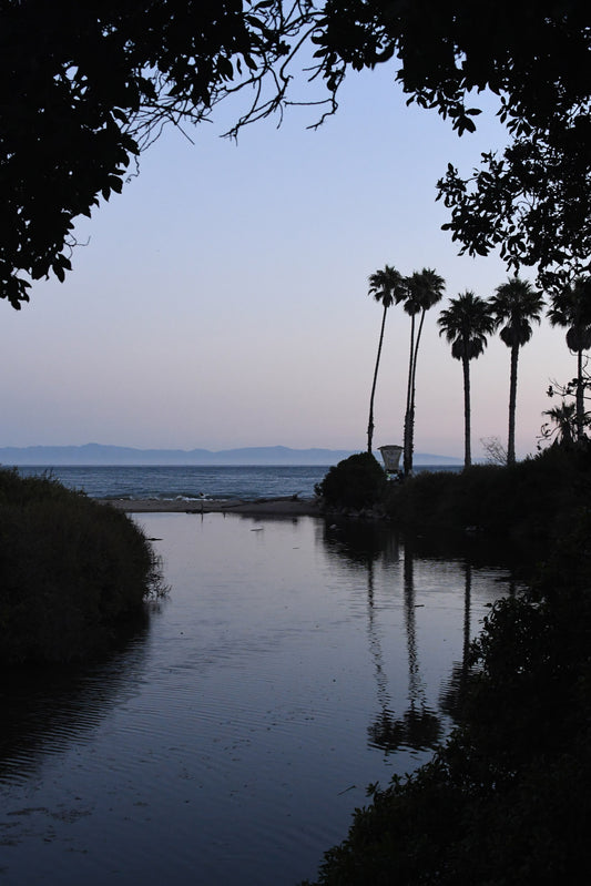 Canvas Santa Barbara Hendrys Beach