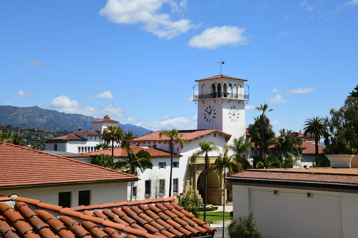 Matted Santa Barbara Courthouse
