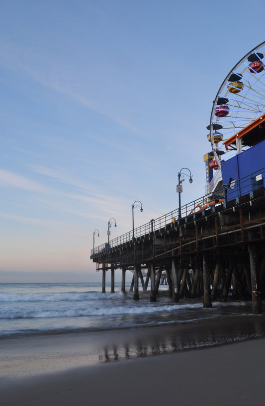 Canvas Santa Monica Pier