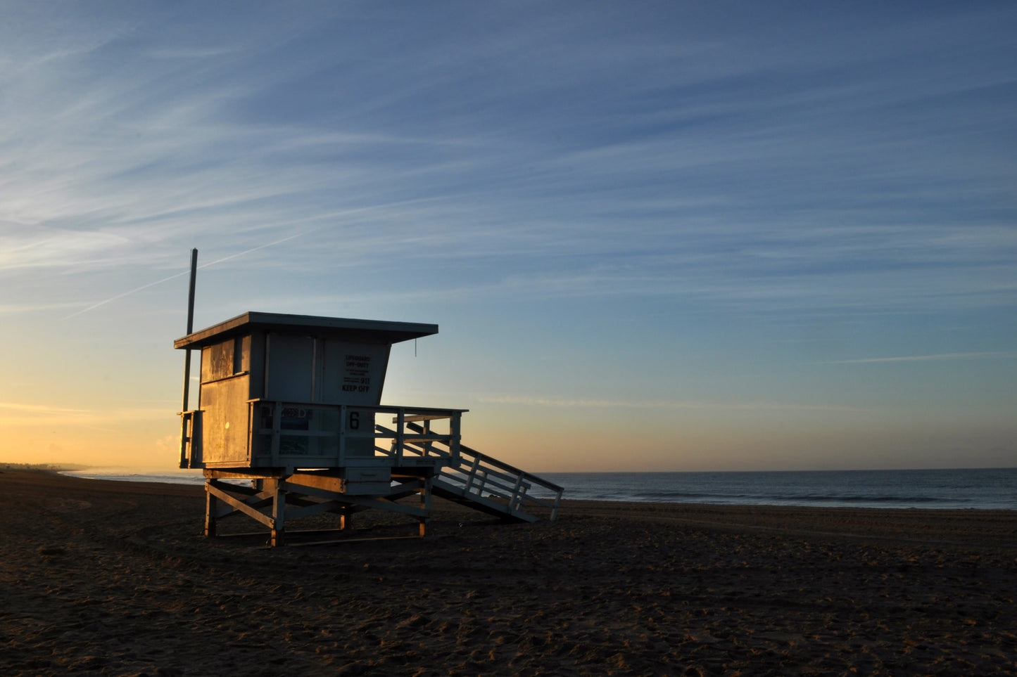 Canvas Santa Monica Bay