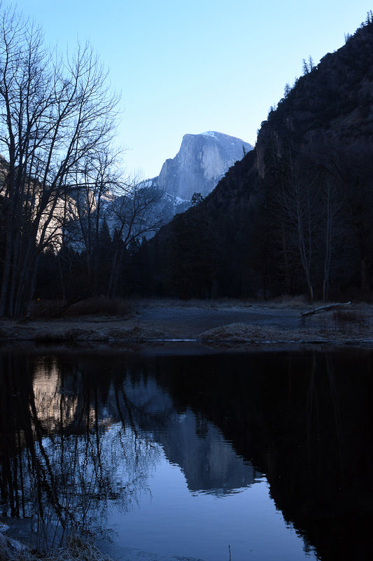 Framed Yosemite Half Dome Reflection