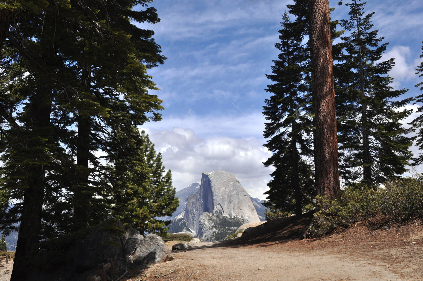 Framed Yosemite Glacial Point